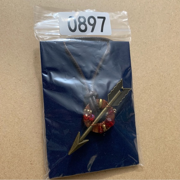 🔥5/$20🔥 Arrow Necklace and Macrame Bracelet New and Handmade - Picture 5 of 5